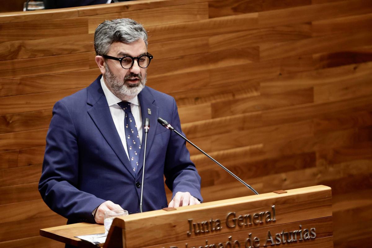 Alejandro Calvo, en la Junta.