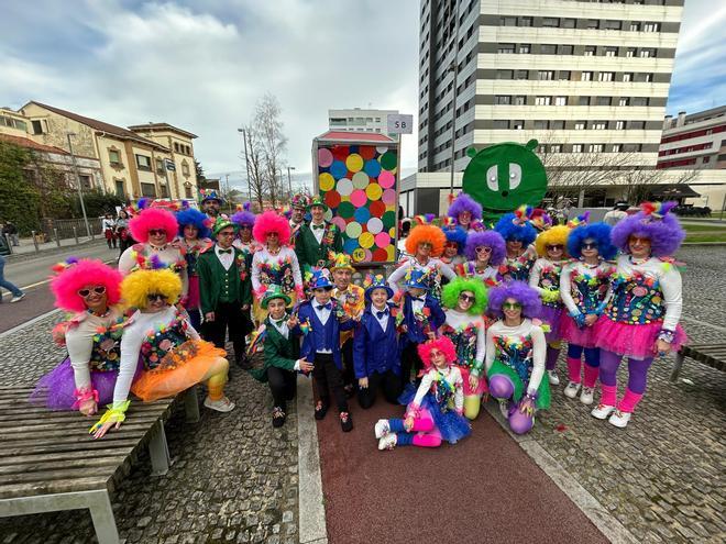 EN IMÁGENES: Así fue el desfile de carnaval en Pola de Siero