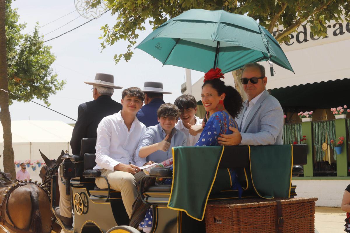 Ambiente en la Feria de Córdoba.
