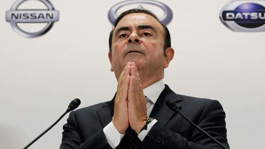 Foto de archivo del expresidente de Nissan Motor, Carlos Ghosn.