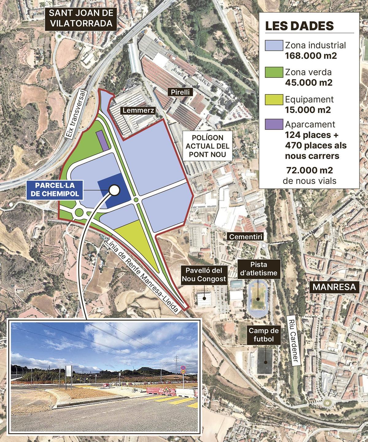Ubicació de la parcel·la adquirida per Chemipol