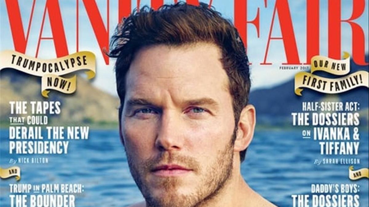 Chris Pratt muestra su nuevo torso en 'Vanity Fair'