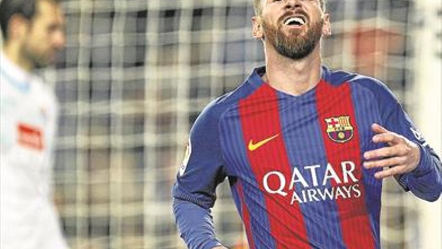 Messi pone clase, Suárez goles