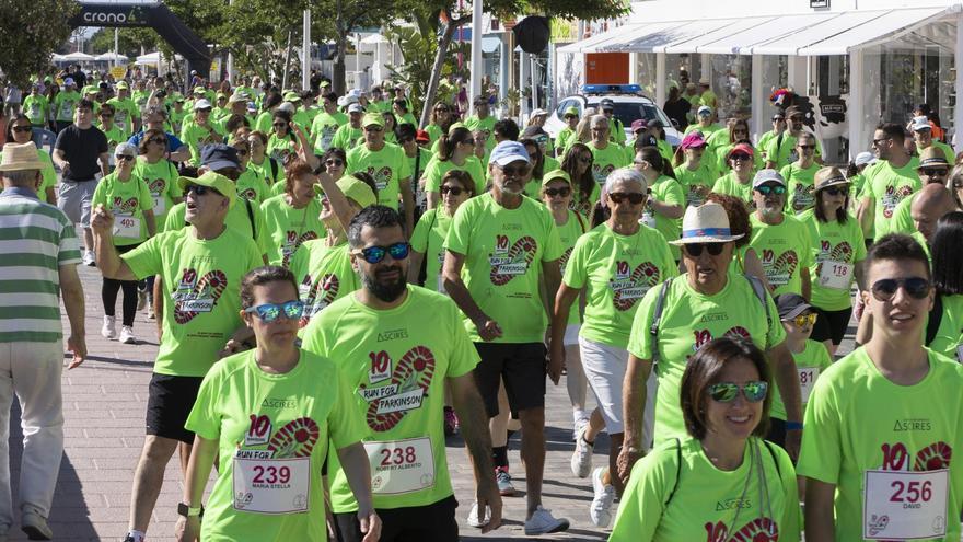 Participantes en la Run For Parkinson de Gandia 2025