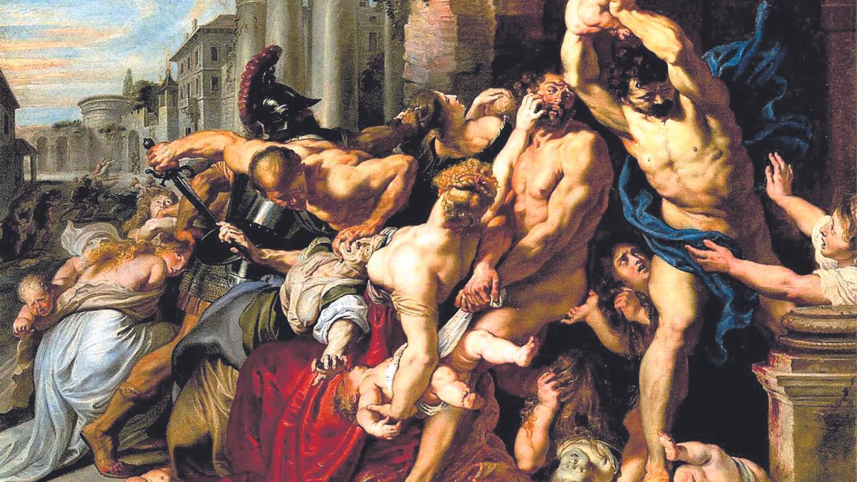 El cuadro de 'La Matanza de los Inocentes', de Rubens