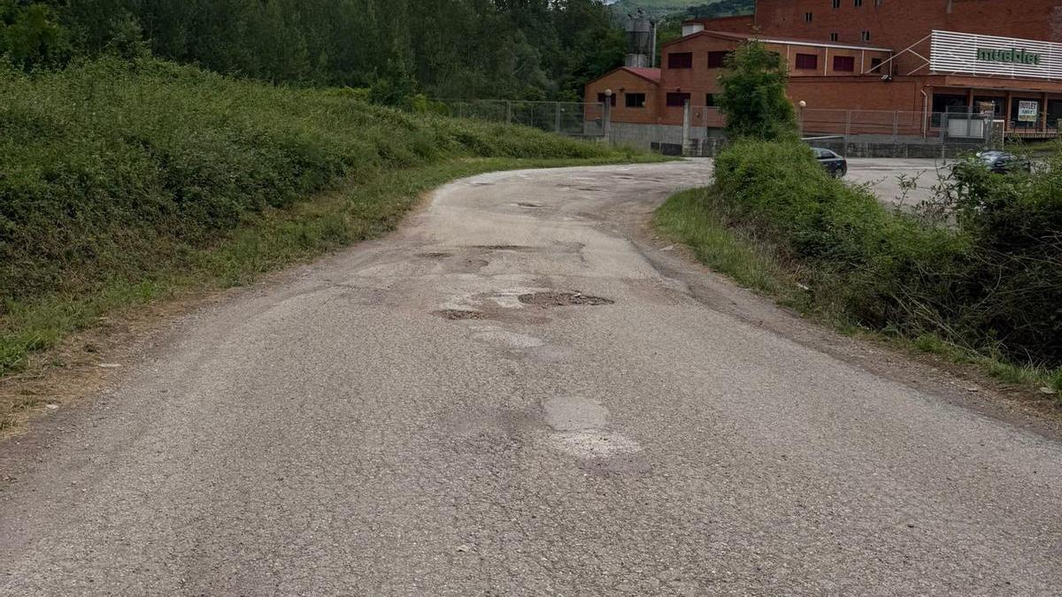 El tramo afectado.