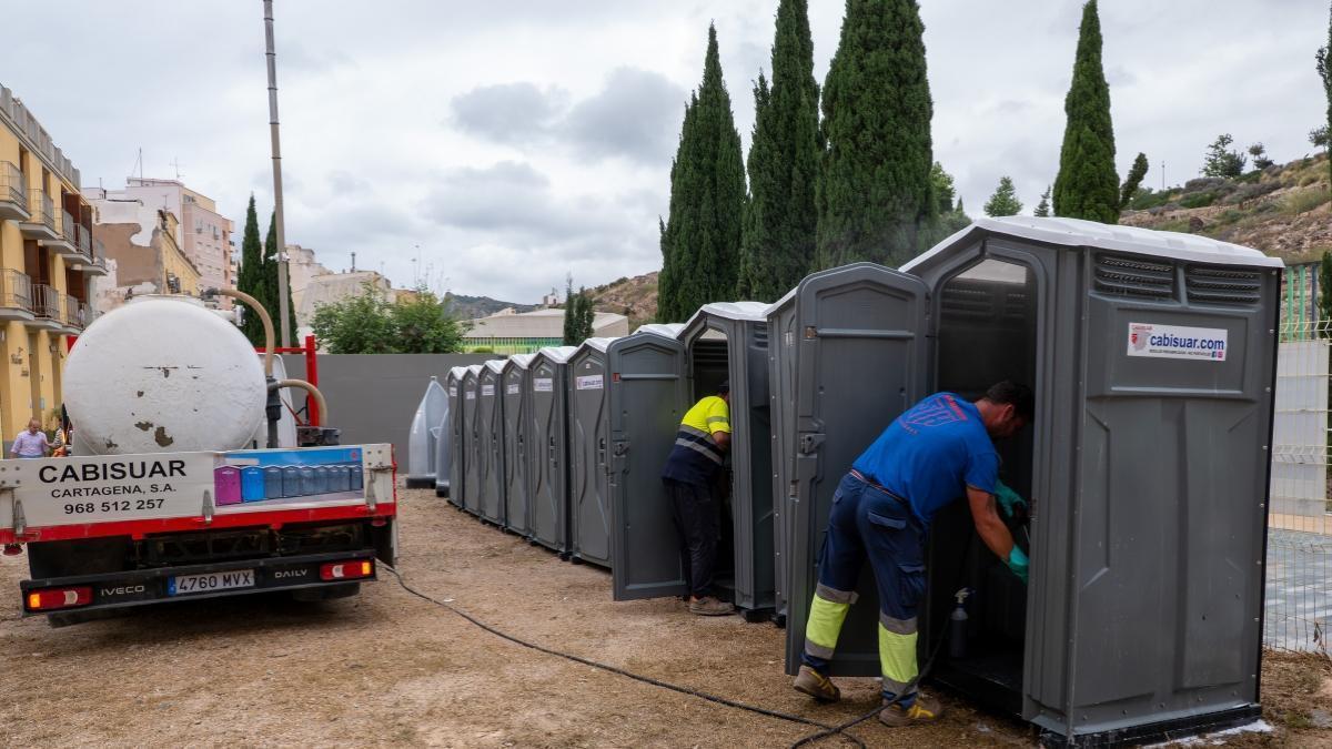 Denuncian al Ayuntamiento de Cartagena por un traumatismo craneoencefálico en las Cruces de Mayo