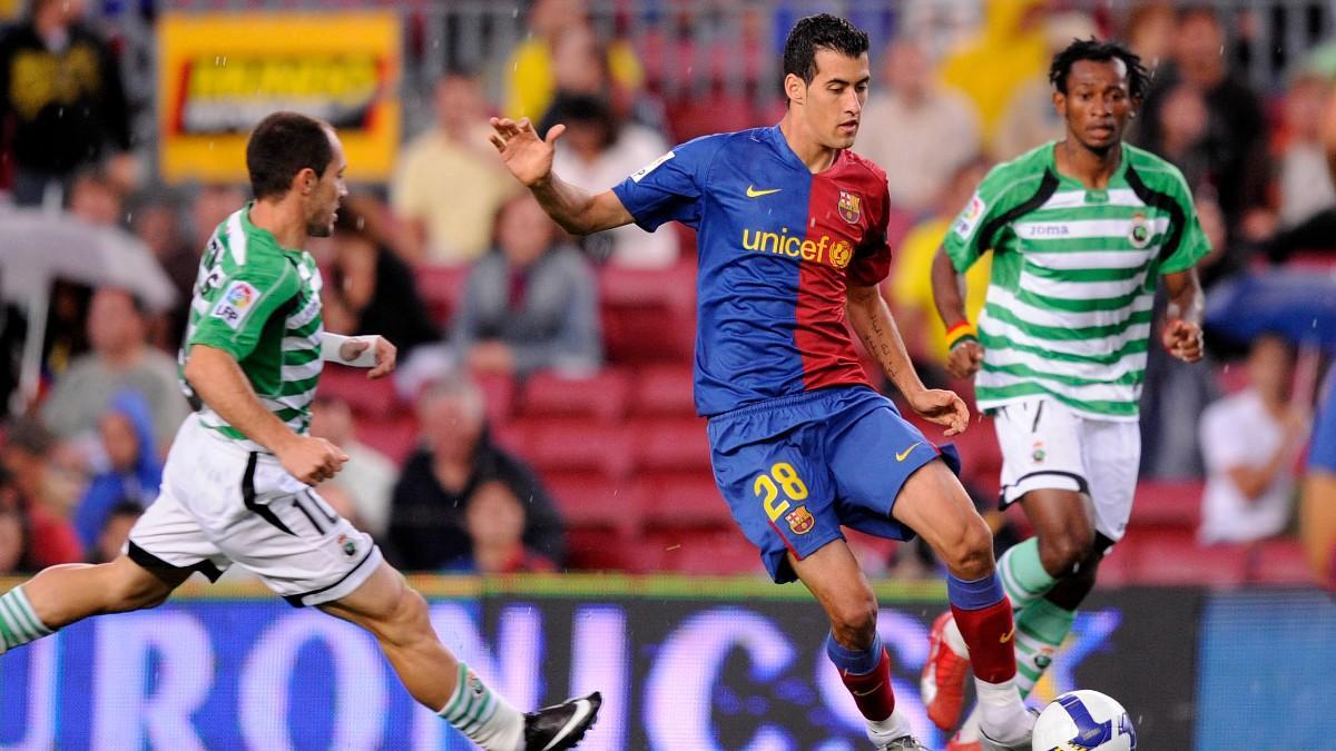 Busquets debutará contra el Racing