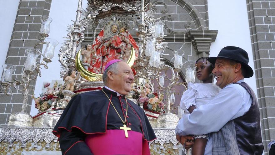 Teror reúne a una Isla sin fronteras con 25 toneladas de solidaridad