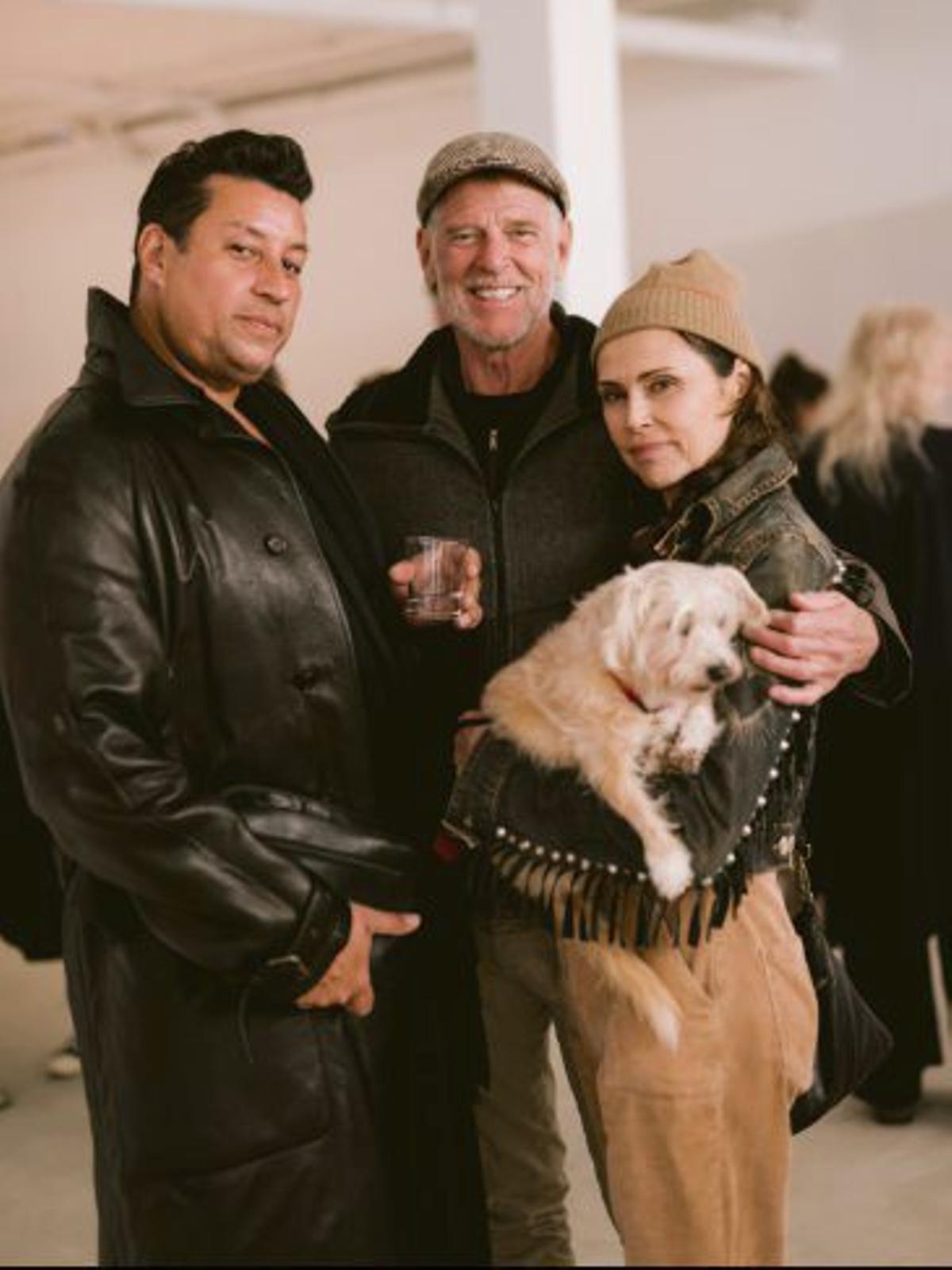 Pietro, David y Tatjana. Guadalupe Revuelta y Jesús de Miguel.