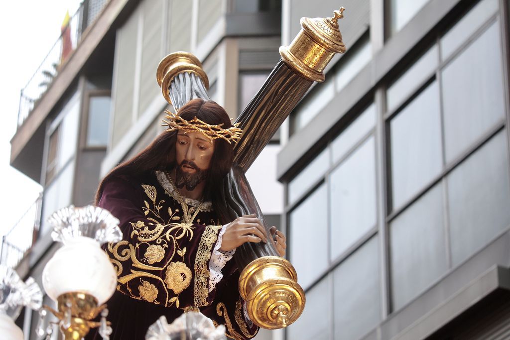 Así fue la procesión de la Esperanza este Domingo de Ramos en Murcia