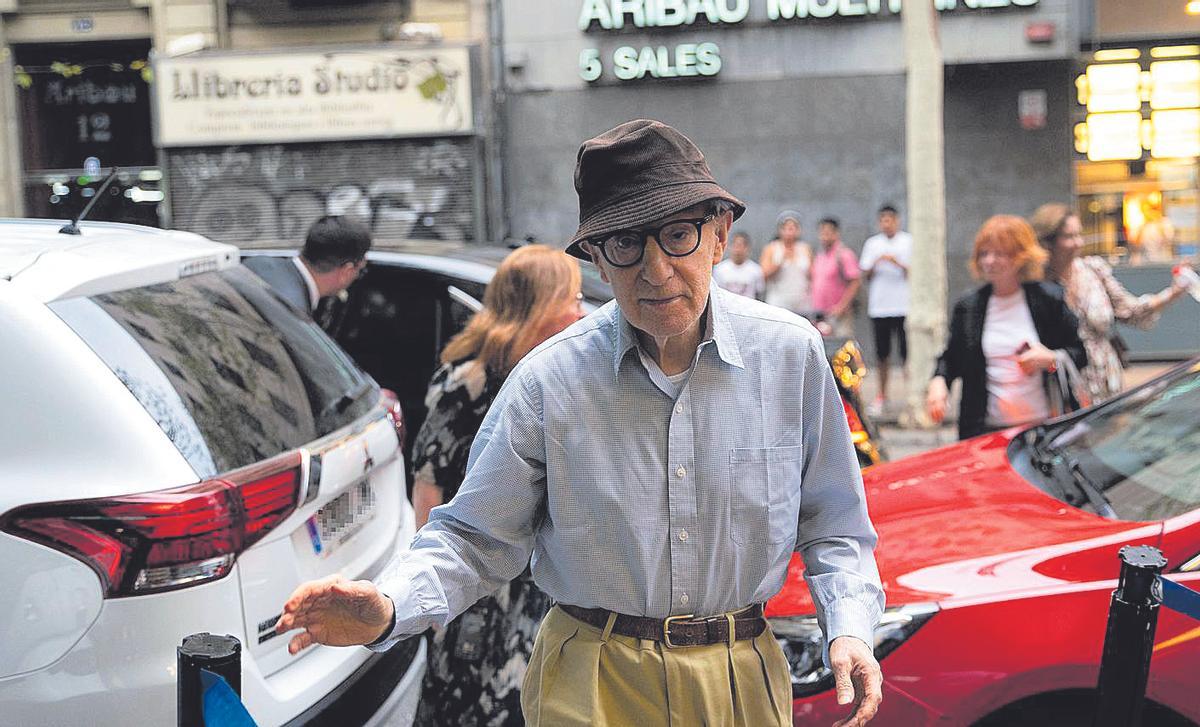 Woody Allen, en Barcelona, este año.