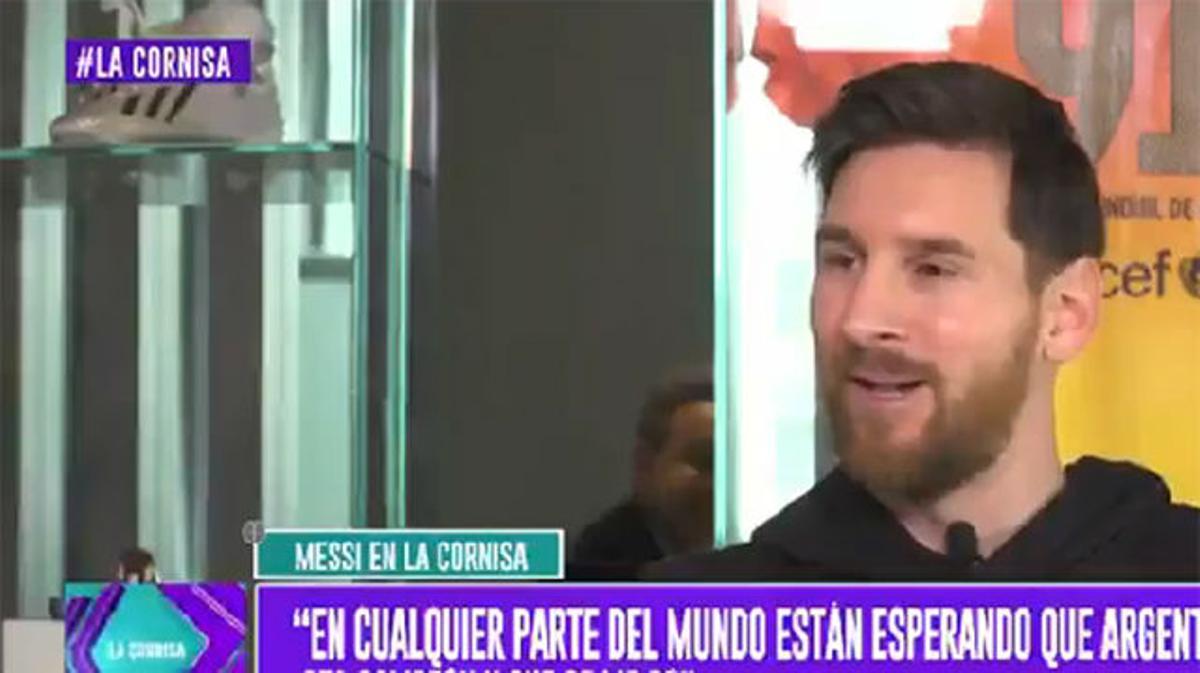 Messi habló sobre la selección argentina