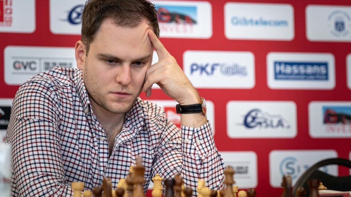 Daniil Yuffa, campeón de España de ajedrez.
