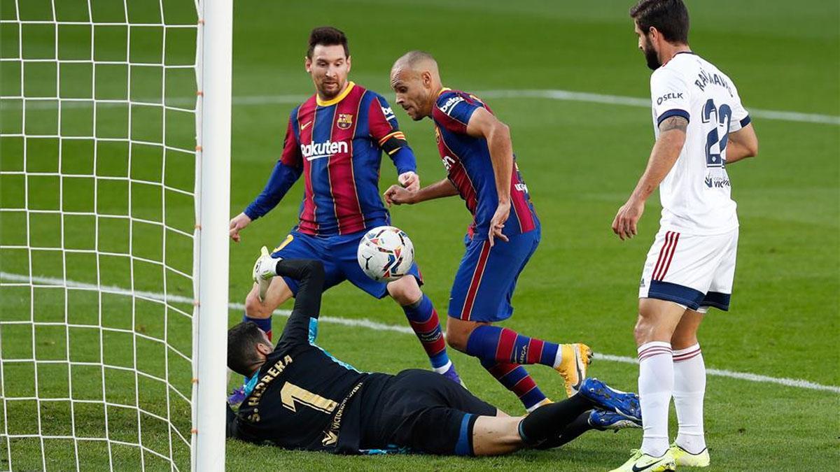 El Barça visita a un Osasuna al que goleó en el Camp Nou