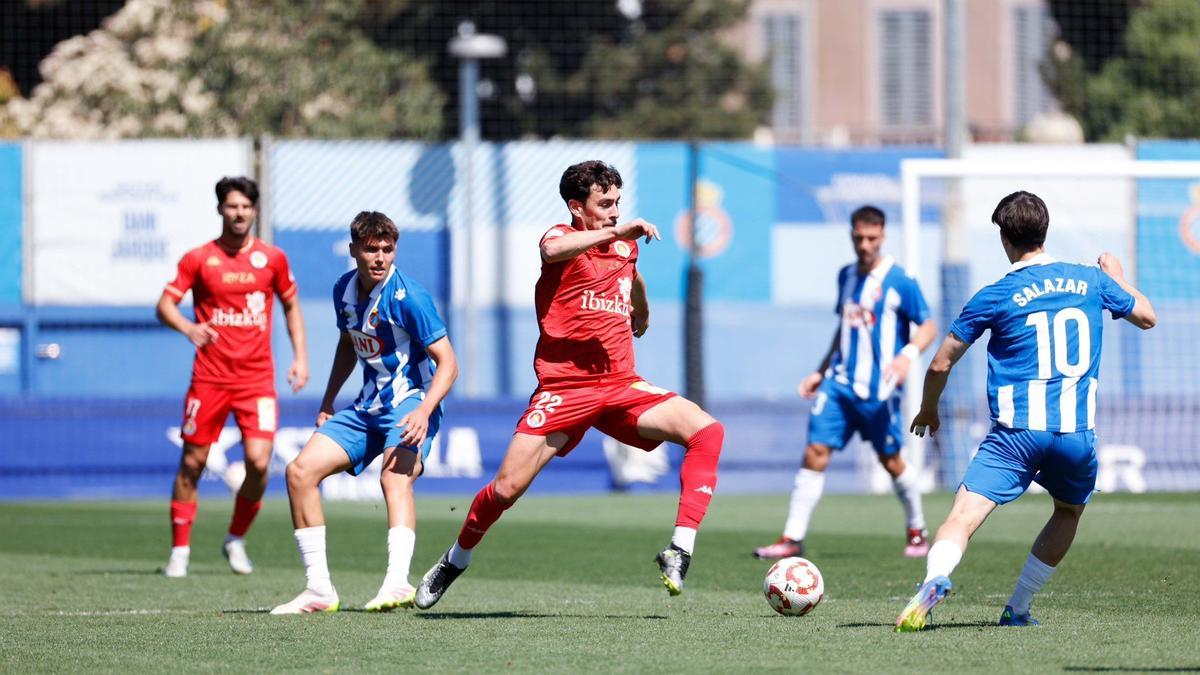 Imagen de Bengoechea durante el partido