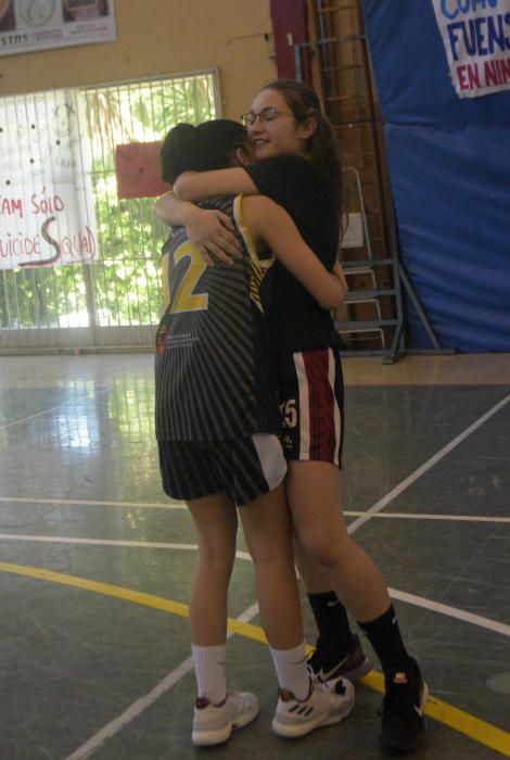 Susto en la final cadete femenina de baloncesto