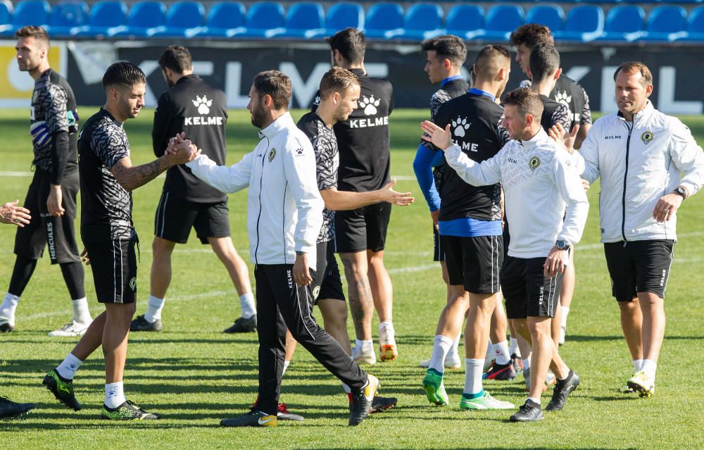 Presentación de Jona como nuevo jugador del Hércules CF