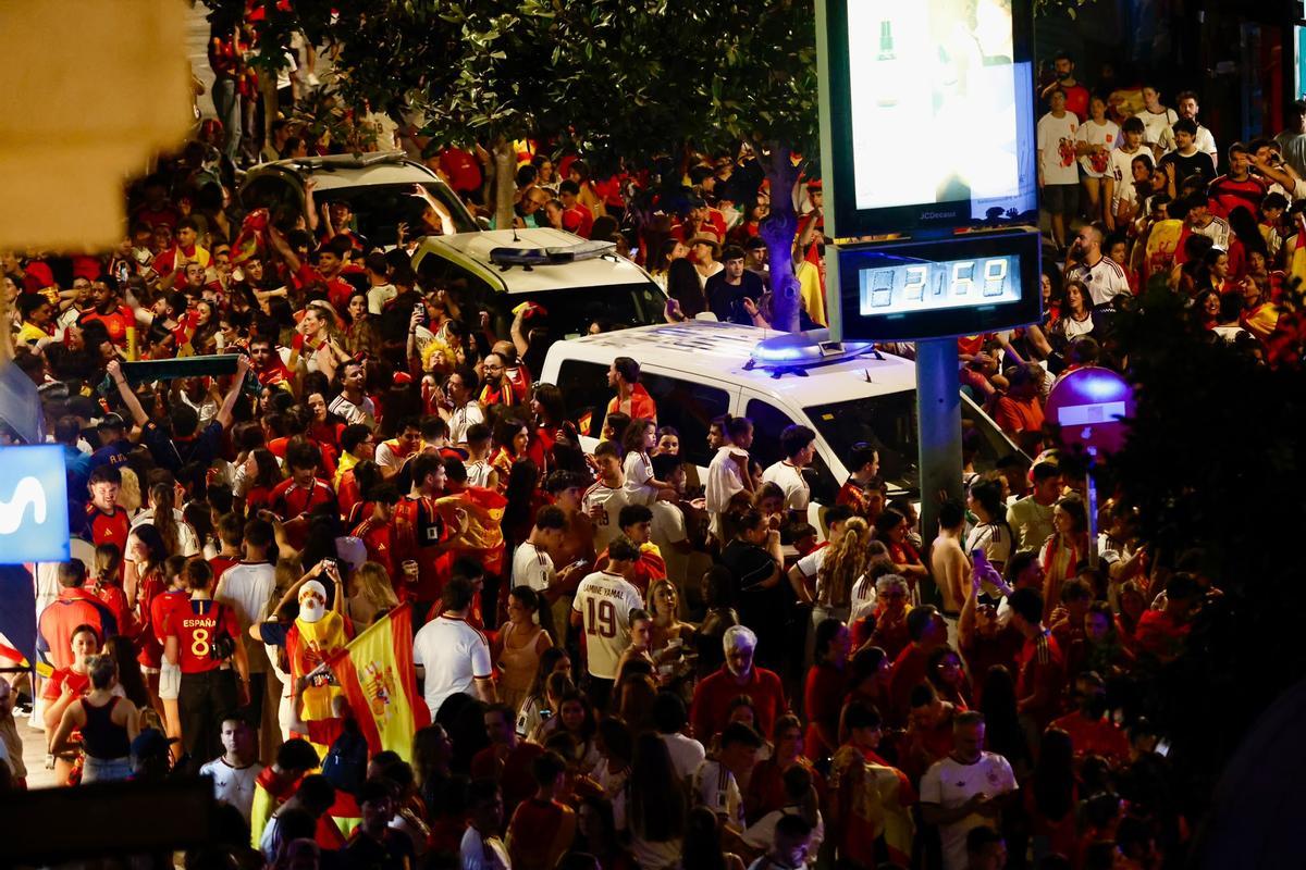 ¡España, campeona del mundo! Córdoba celebra en Las Tendillas el triunfo ante Argentina