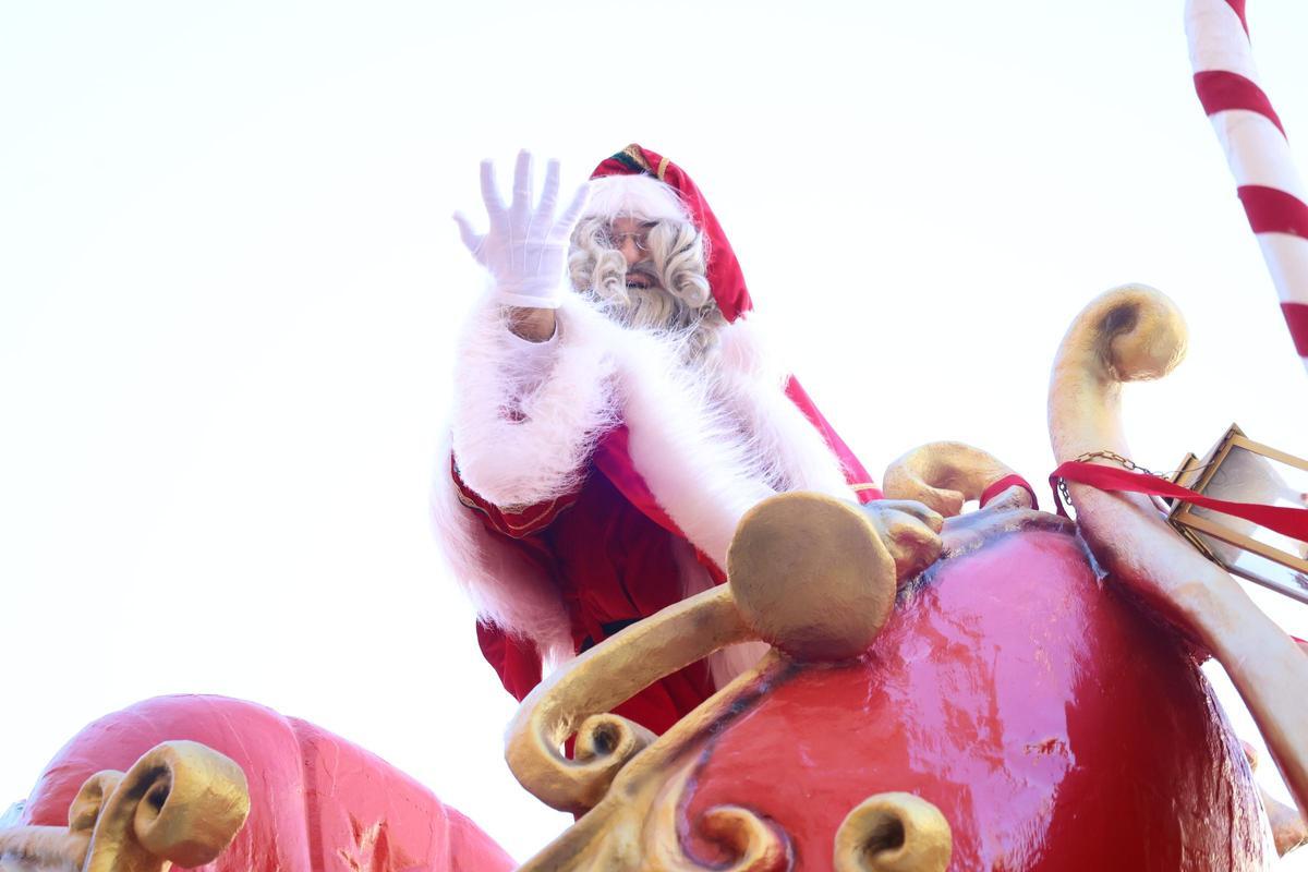 Desfile de Papá Noel en Murcia
