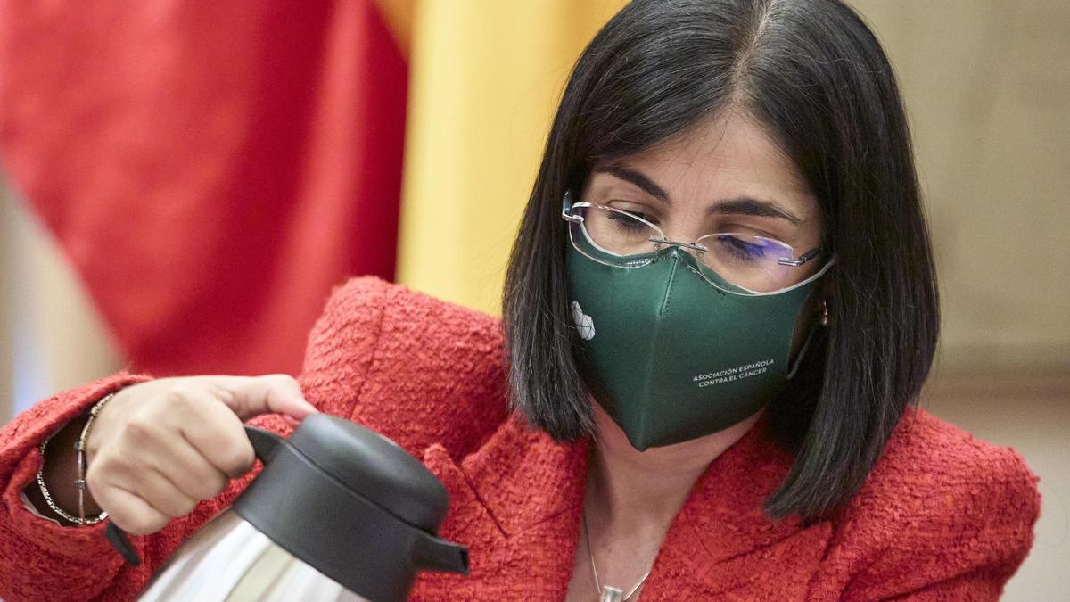 La ministra de Sanidad, Carolina Darias.