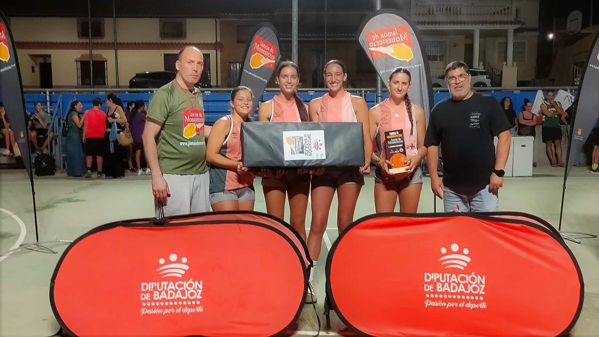 Ganadoras en categoría Junior Femenino