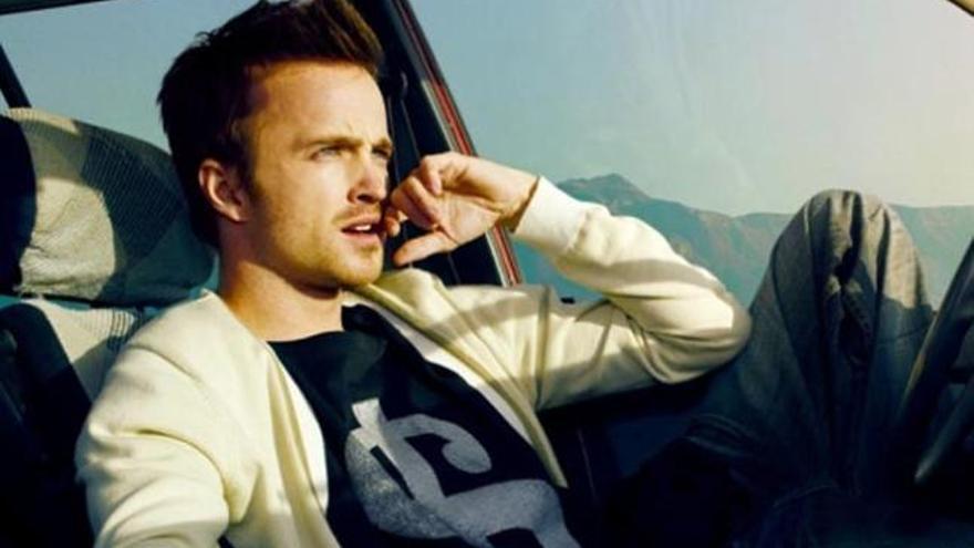 El actor Aaron Paul.