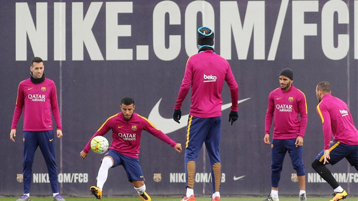 Rafinha participó en el rondo con el grupo