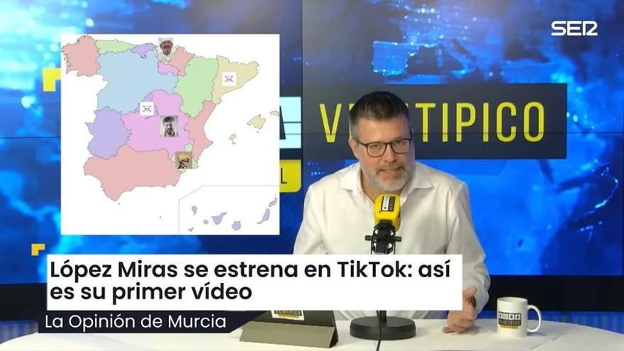 Las incómodas preguntas de Quequé al presidente de la Región de Murcia en TikTok