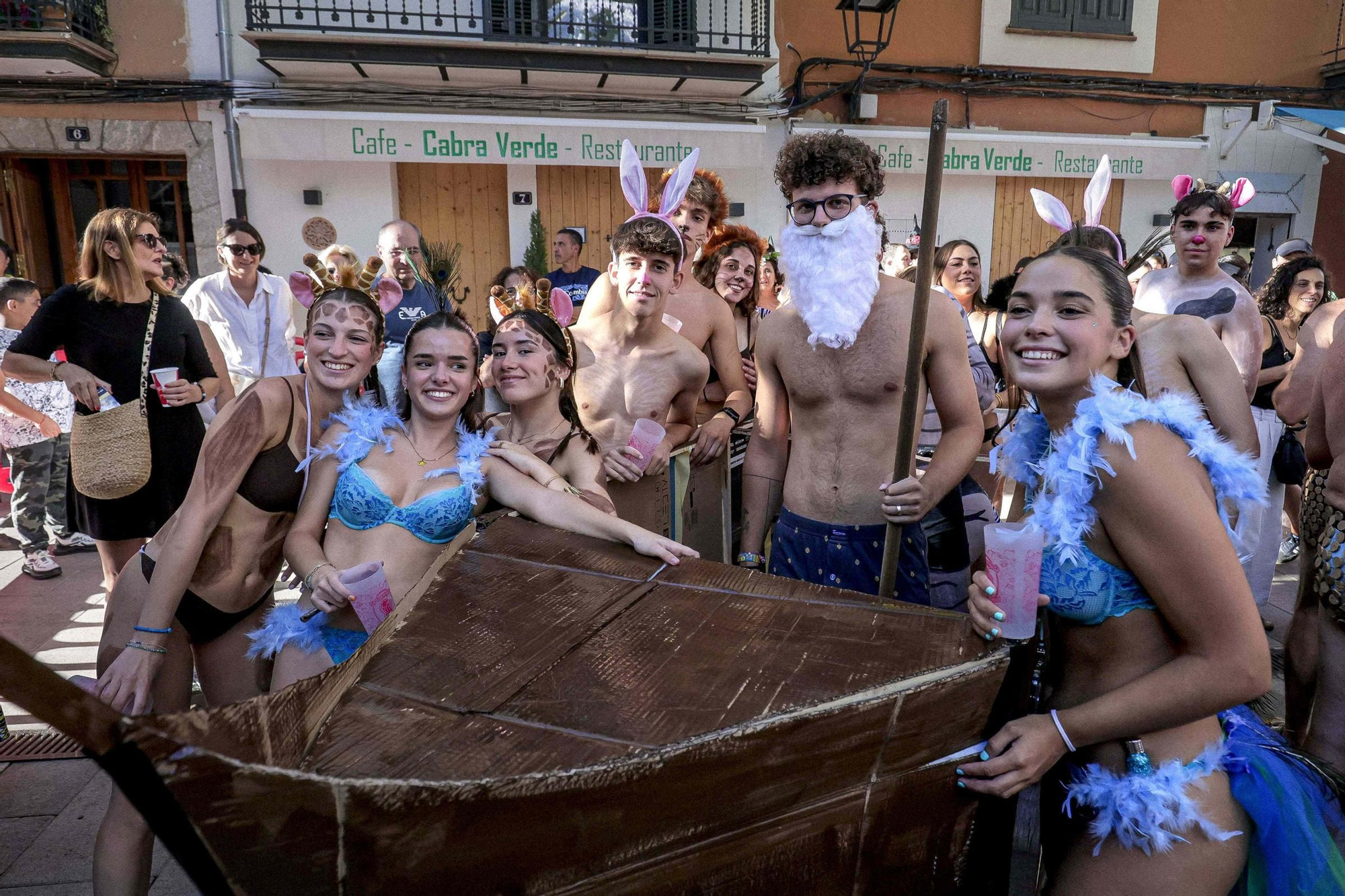 Así ha vivido Bunyola la 'Correguda en roba interior'