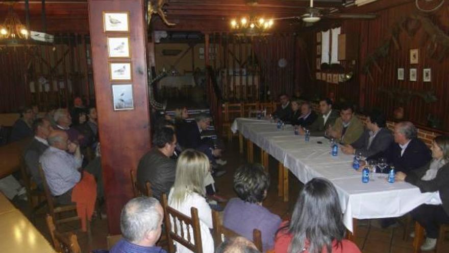 Un momento de la reunión celebrada en Villafáfila.