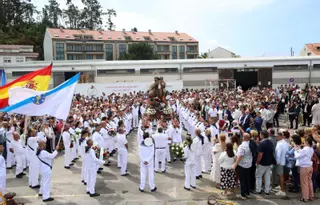 A Illa rompe récords en la procesión del Carmen