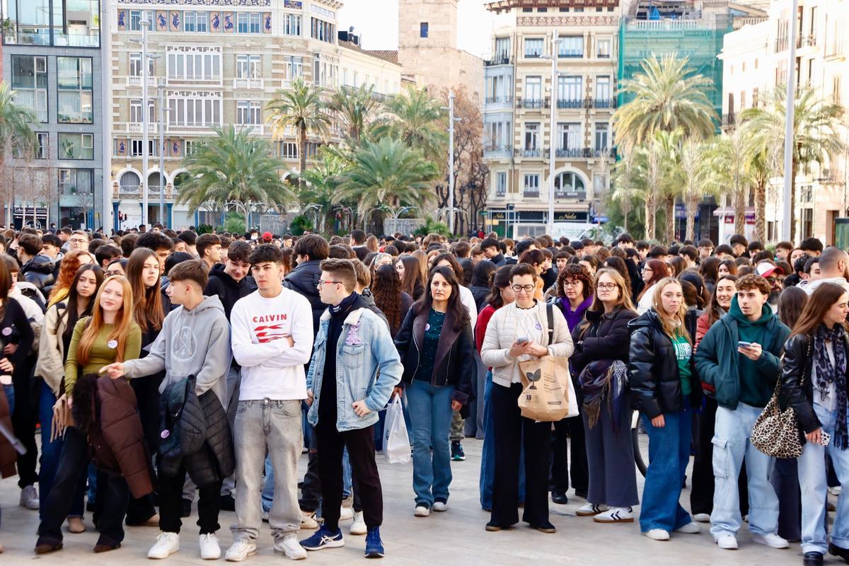 Inicio de la valencianada.