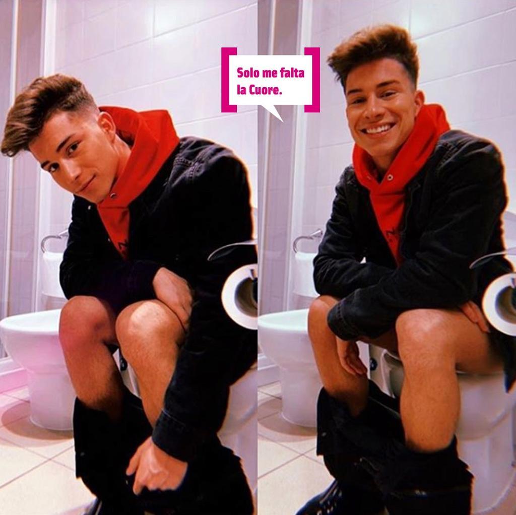 Raoul Vázquez... En el váter