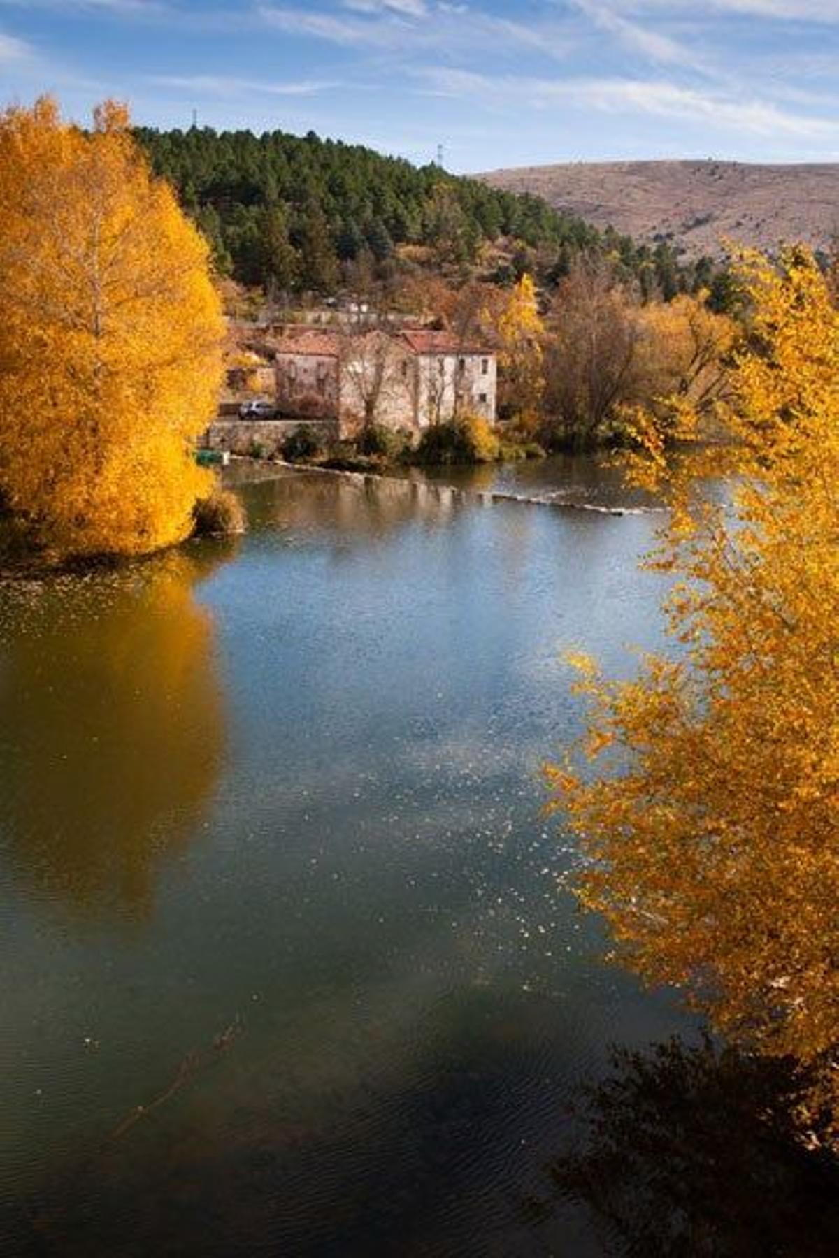 Río Duero a su paso por la provincia de Soria.