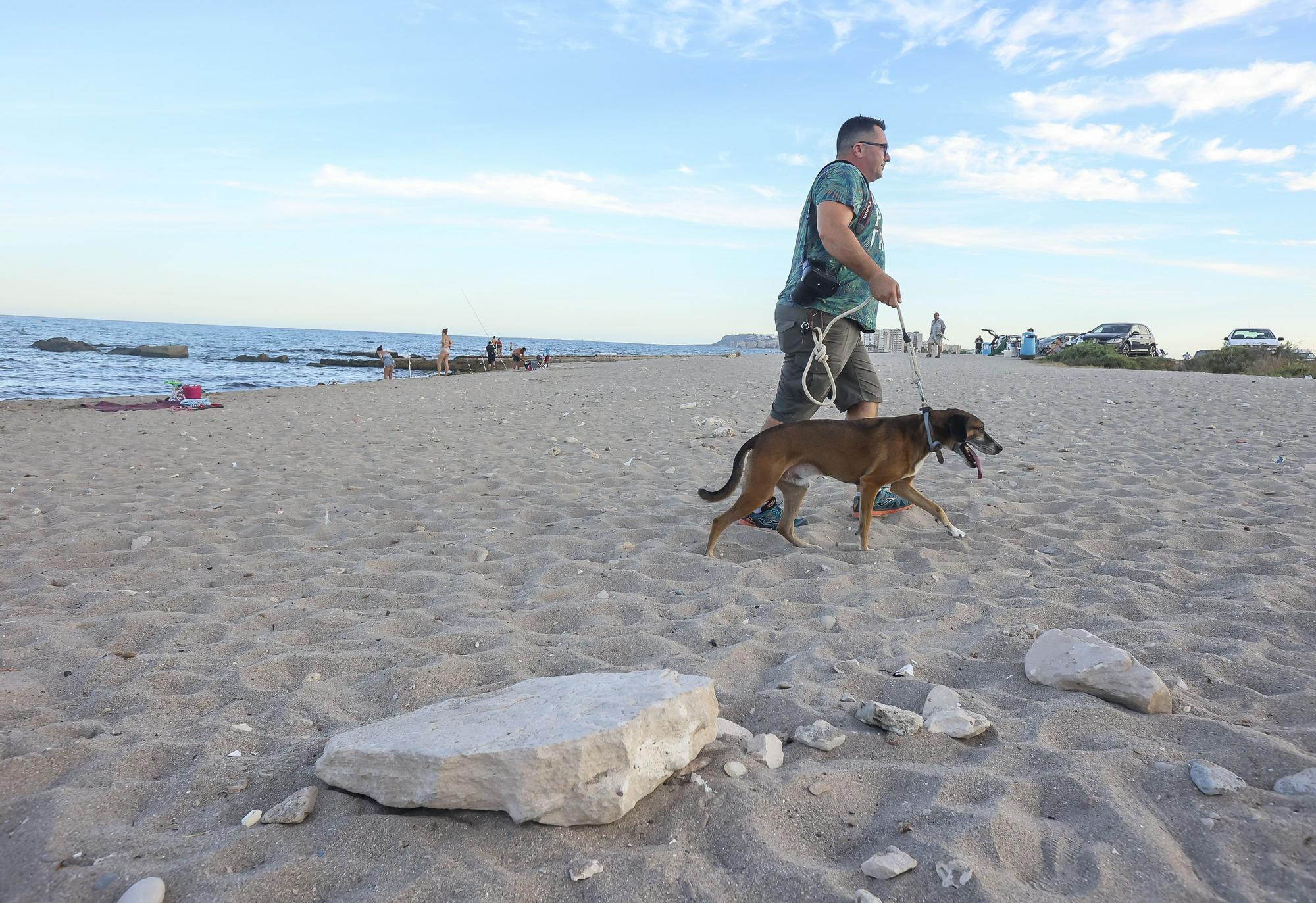 Protesta vecinal en contra del abandono del parque de perros de Aguamarga