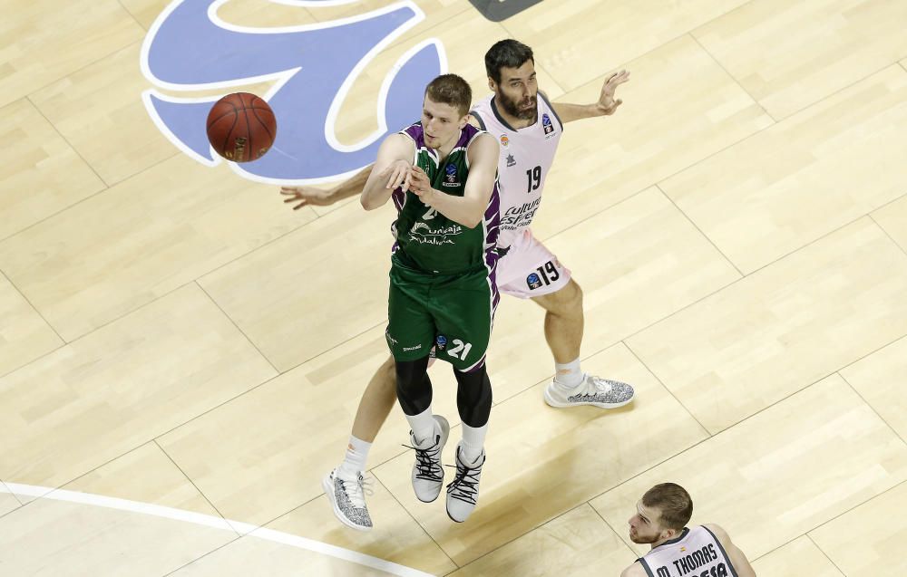 Partido Unicaja - Valencia Basket