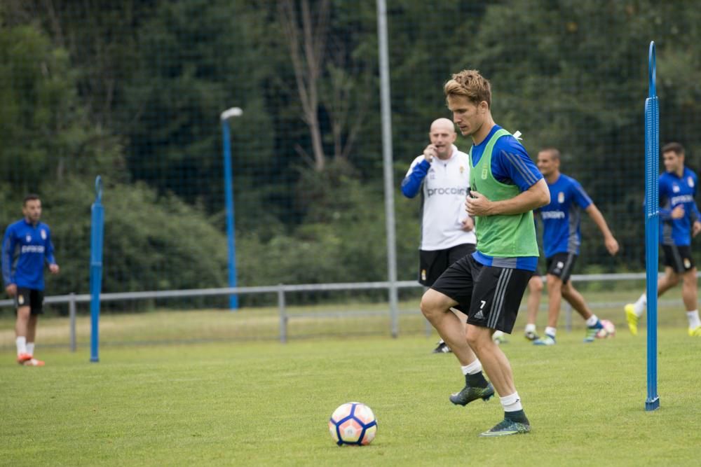 Entrenamiento del Real Oviedo