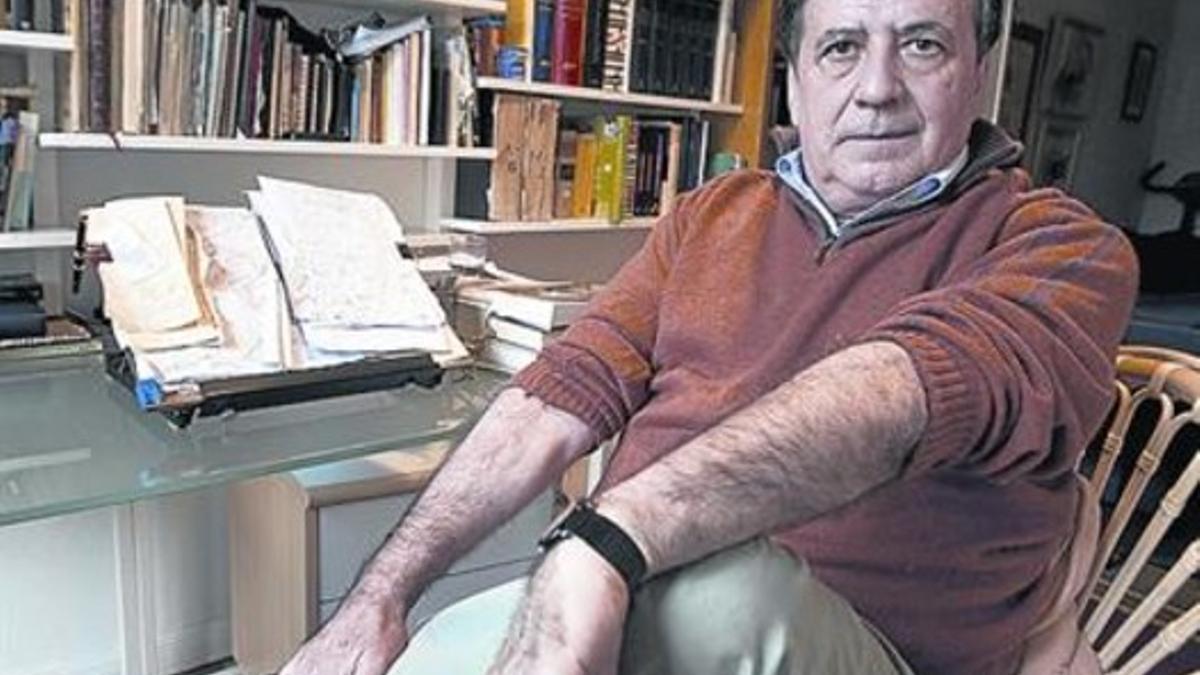 El escritor Luis Landero.