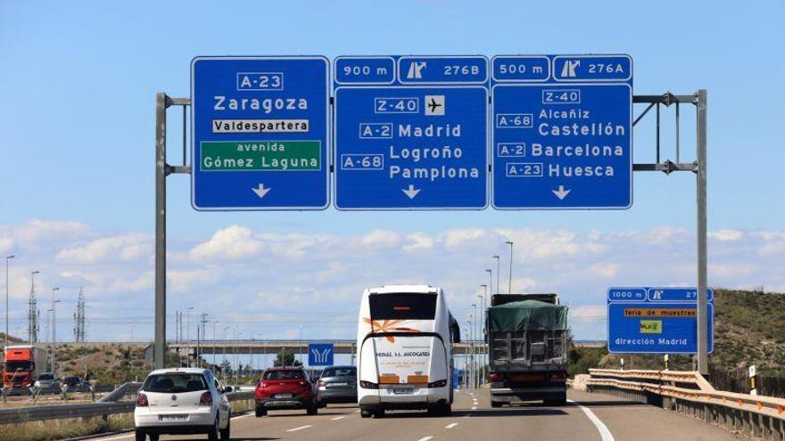 Aragón afronta la primera operación salida del verano con un 20% menos de tráfico