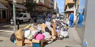 La basura persiste amontonada en los barrios