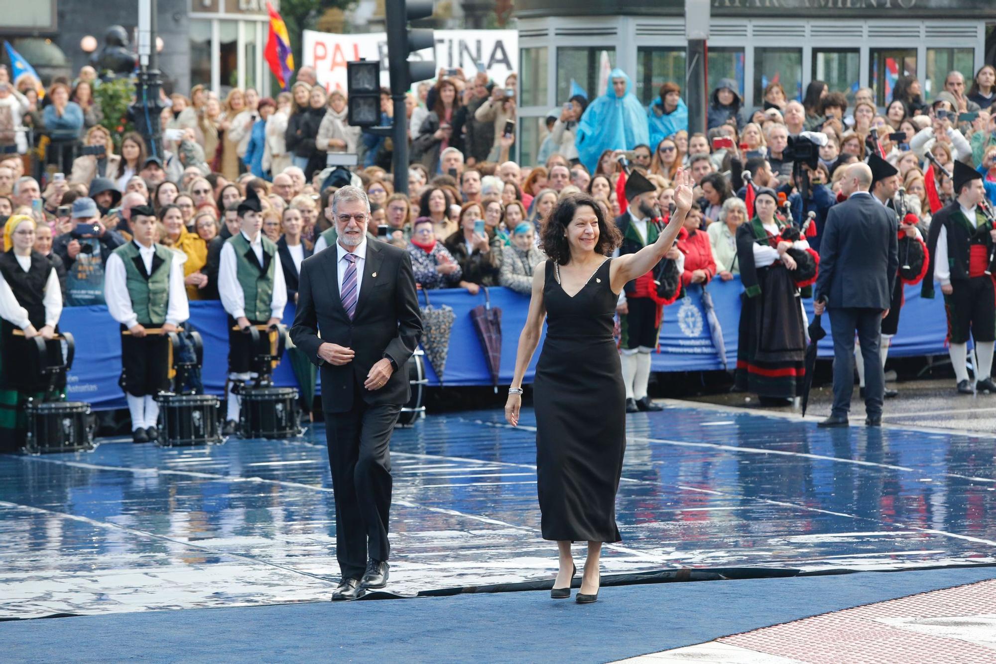 EN IMÁGENES: Así fue la alfombra azul de los Premios Princesa de Asturias 2023