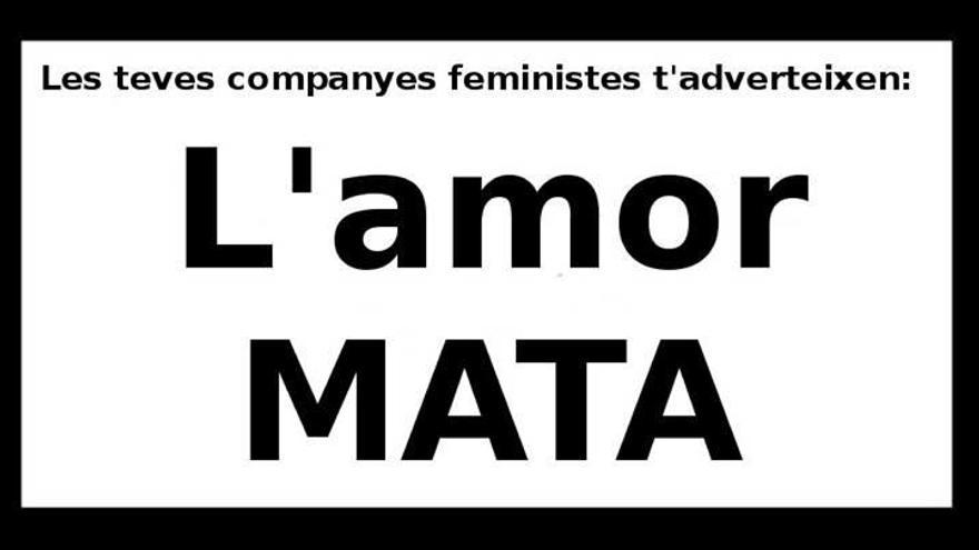 Imágenes de la campaña de la Comissió de Salut Pública Feminista.