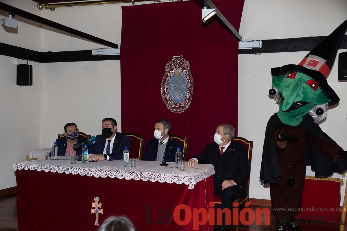 La Federación de peñas de Alcantarilla visita Caravaca de la Cruz