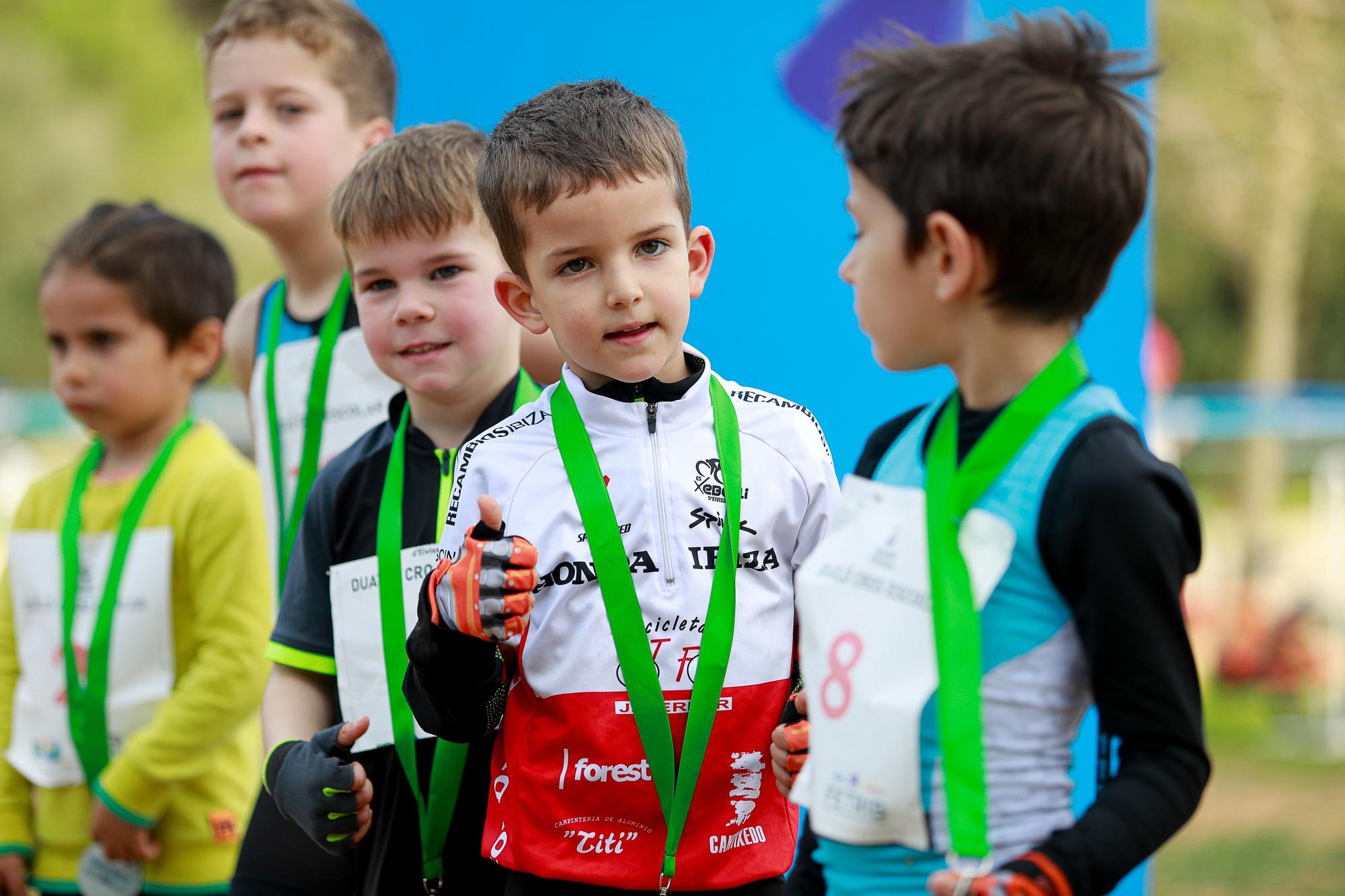 Duatlón escolar en Can Truy