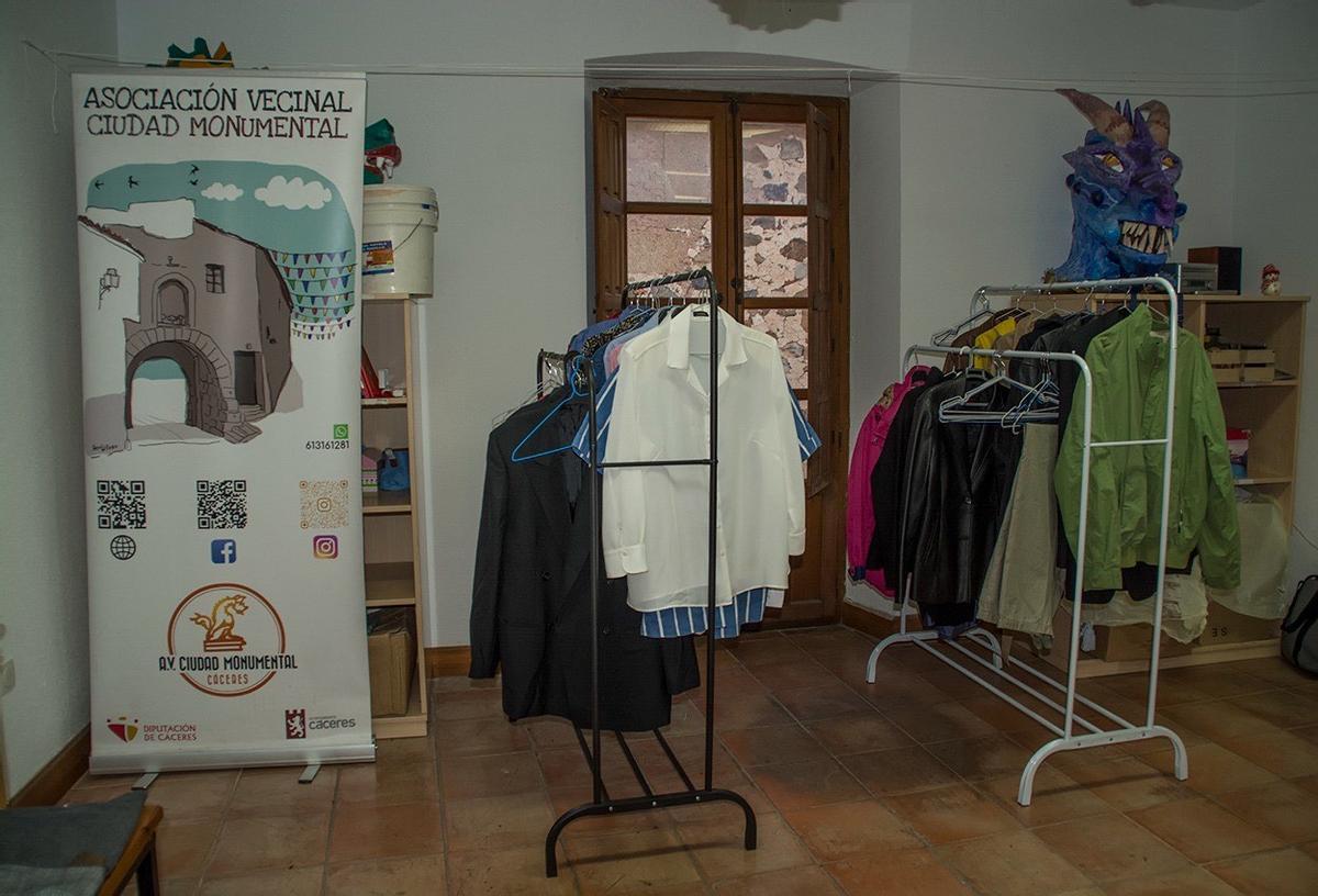 Prendas de ropa de segunda mano.