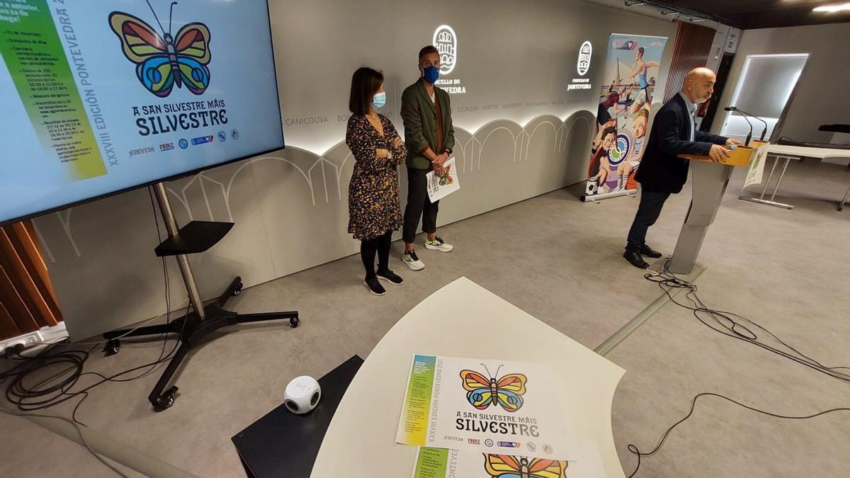 Presentación de la edición de 2021 de la San Silvestre. |  // FDV