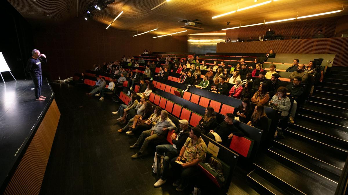Una de las conferencias del foro de emprendedores Ingenion del año pasado, en el Centro Cultural de Jesús.