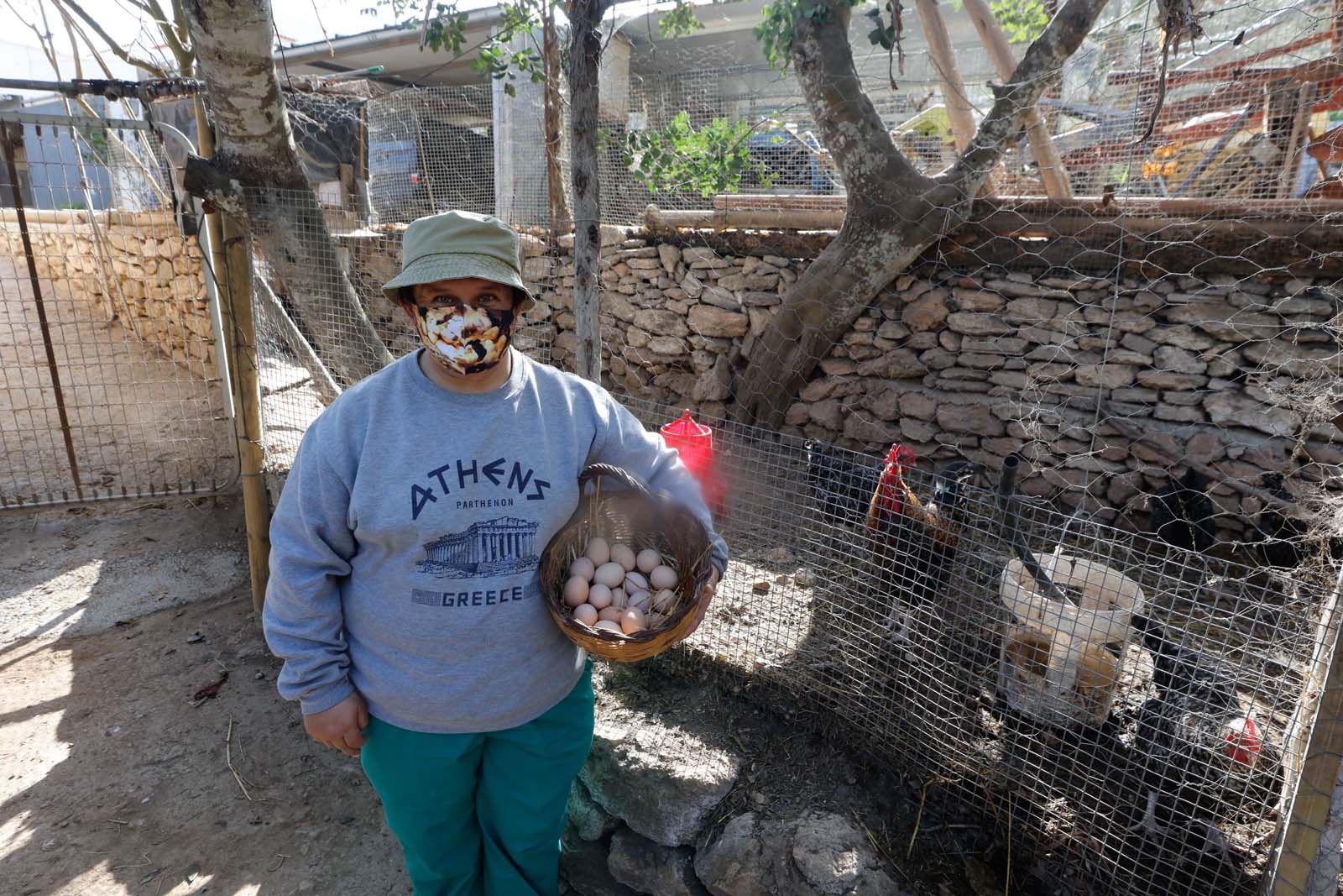 Vicent Cardona, el granjero más solidario de Sant Josep