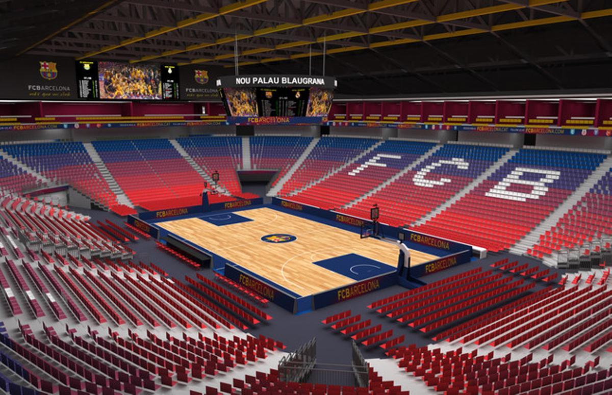 Los detalles del nuevo Palau Blaugrana